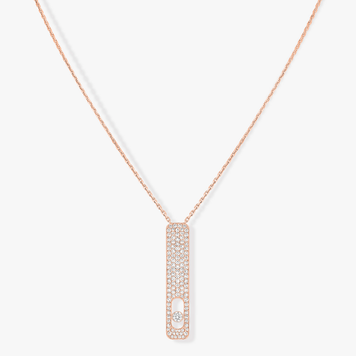 MY FIRST DIAMOND PAVED NECKLACE
