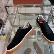 LP TENNIS WALK SNEAKERS BLACK SUEDE