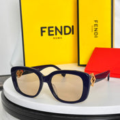 ROMA SQUARE FRAME SUNGLASSES FE40138I IN ACETATE