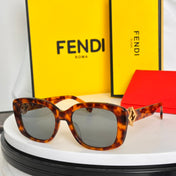 ROMA SQUARE FRAME SUNGLASSES FE40138I IN ACETATE