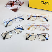 TRAVEL GEOMETRIC FRAME SUNGLASSES FE40152U IN METAL