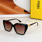 FF DIAMONDS SQUARE FRAME SUNGLASSES FE40161I IN ACETATE
