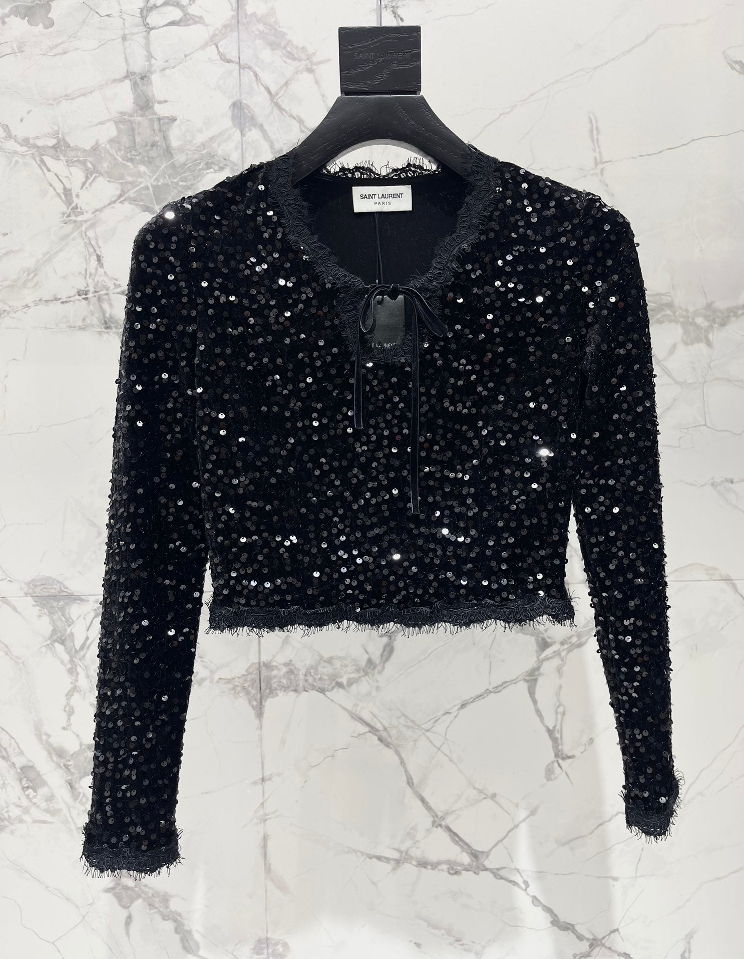 YSL 25S V-NECK TOP STYLE 125