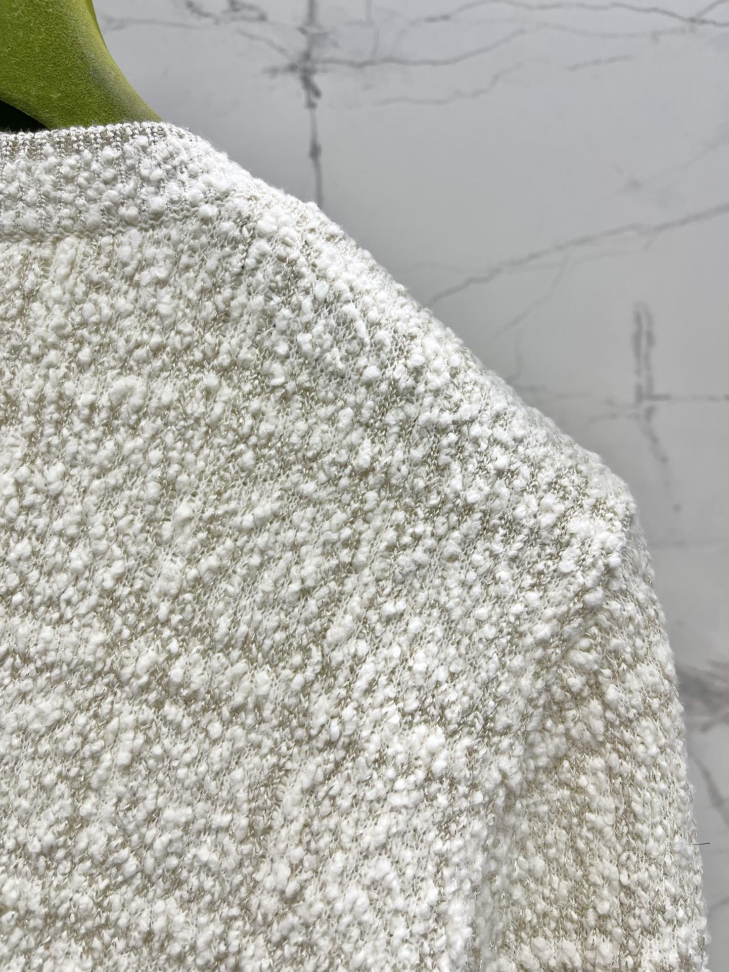 Gucci 2025 Cardigan Cream White Wool