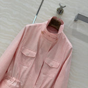 LP CLASSIC STAND-COLLAR LINEN JACKET 265162