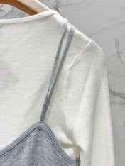 MIUMIU KNIT TOP STYLE 333