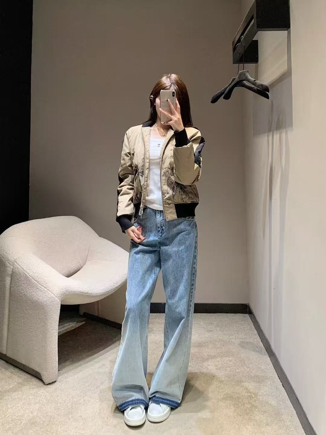 DIOR 25S LONG-SLEEVE COAT STYLE 001