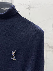 YSL 25S FITTED TURTLENECK SWEATER STYLE 183