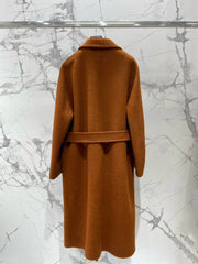 MAX MARA 25S DOUBLE-BREASTED WOOL COAT 213
