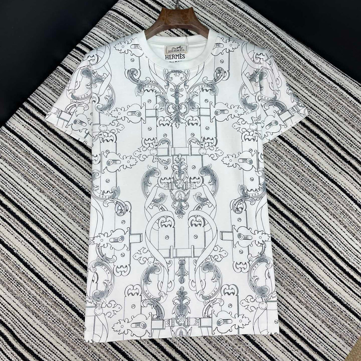 HERMES 25S CREW NECK T-SHIRT 460