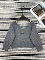 MIUMIU 26S KNIT SHORT SLEEVED T-SHIRT 943