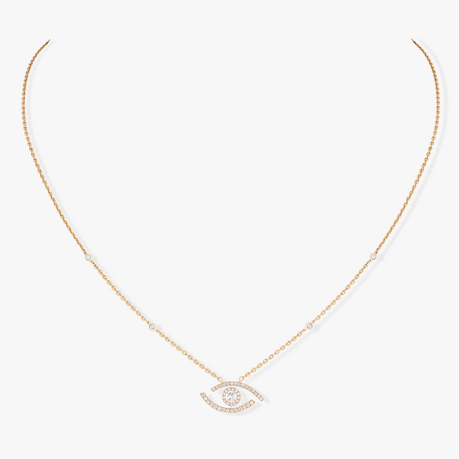 LUCKY EYE PAVED NECKLACE DIAMOND