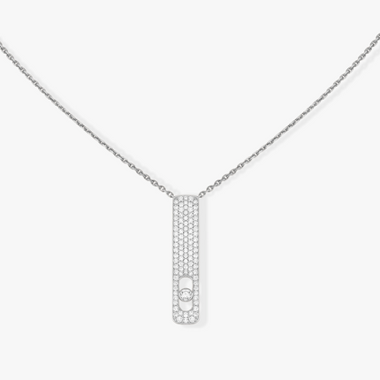 MY FIRST DIAMOND PAVED NECKLACE