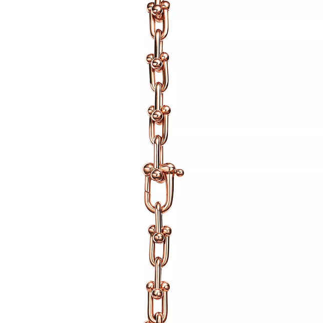 HARDWEAR SMALL LINK 26 MOTIF PINK GOLD BRACELET