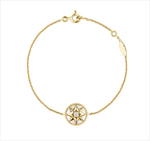 LUCKY STAR 1 DIAMOND GOLD BRACELET