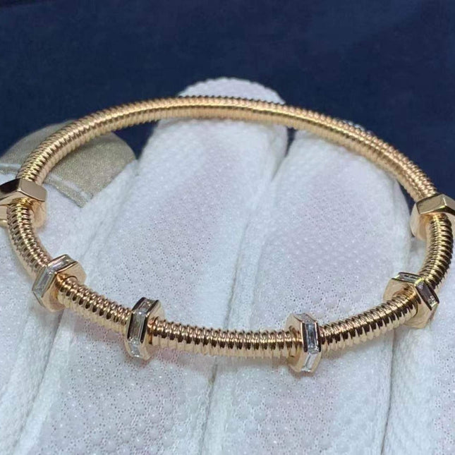 NUTS AND BOLTS GOLD BRACELET