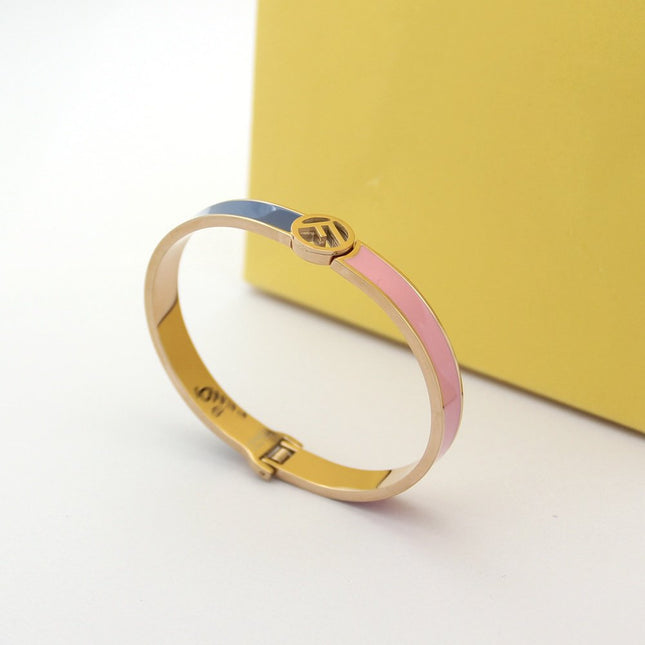 F LOGO MULTICOLOR BRACELET