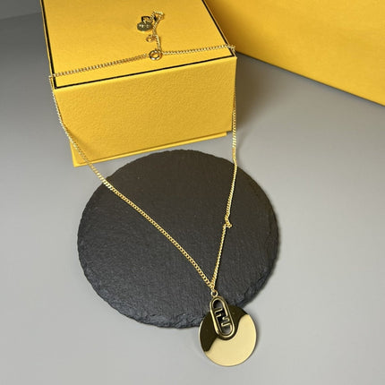 O'LOCK GOLD NECKLACE