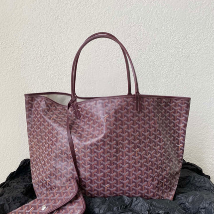 SAINT LOUIS GM 40CM BURGUNDY CANVAS