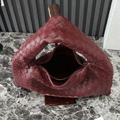 LARGE HOP 54 IN BURGUNDY LAMBSKIN