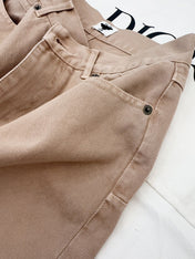 CD 25S STRAIGHT JEANS SMOKY PINK COTTON