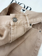 CD 25S STRAIGHT JEANS SMOKY PINK COTTON