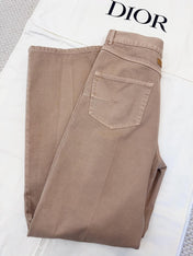 CD 25S STRAIGHT JEANS SMOKY PINK COTTON