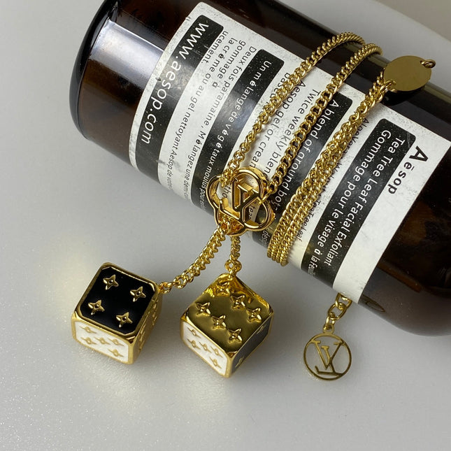 LV NEW DICE GAME ON NECKLACE