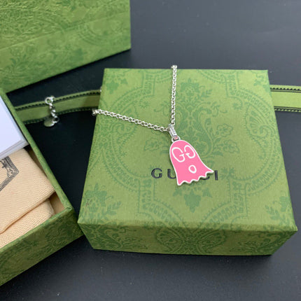 GG GHOST PINK NECKLACE