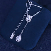 MY TWIN CRACATE DIAMOND NECKLACE