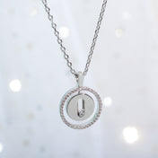 LUCKY MOVE PM NECKLACE SILVER DIAMOND