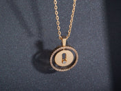 LUCKY MOVE PM NECKLACE PINK GOLD DIAMOND
