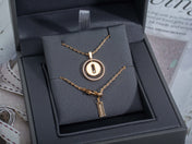 LUCKY MOVE PM NECKLACE PINK GOLD DIAMOND