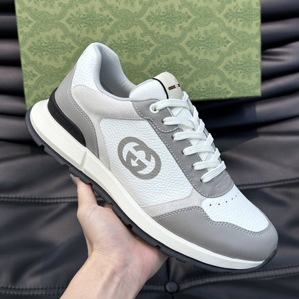 GG TRAINERS GREY WHITE