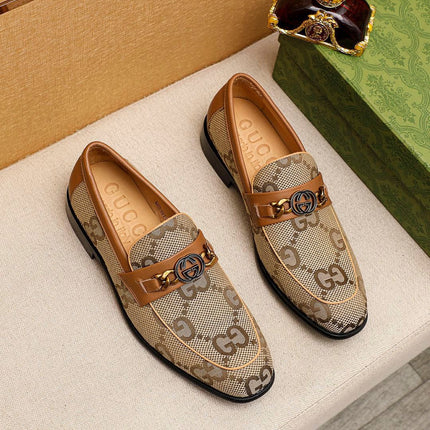 GG LOAFERS JORDAAN MAXI BROWN