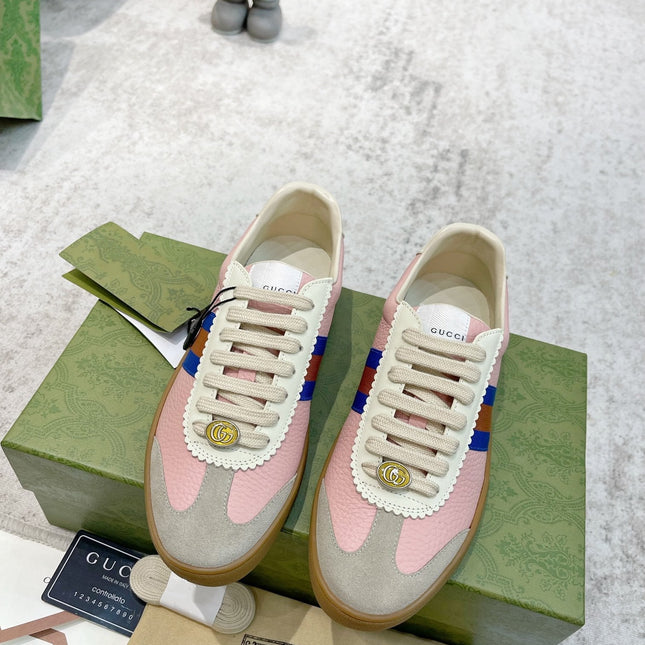 GG SNEAKERS ARDESIA PINK LEATHER