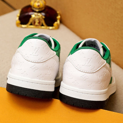 AIR FORCE LV MONOGRAM SNEAKER WHITE GREEN