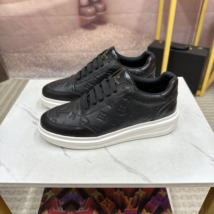 LV MENS MATCH UP SNEAKER MONOGRAM BLACK