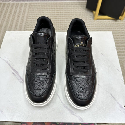 LV MENS MATCH UP SNEAKER MONOGRAM BLACK