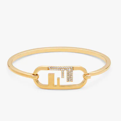 O'LOCK GOLD DIAMOND BRACELET