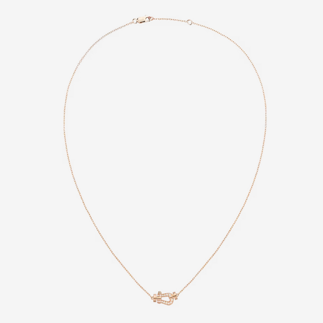 FORCE 10 DIAMOND PINK GOLD NECKLACE MINI MODEL