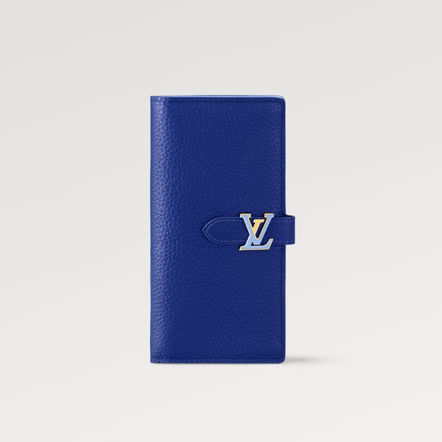 VERTICAL WALLET CAPUCINES BLUE