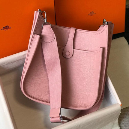 HM Evelyne 29 Togo Bag Pink