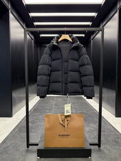 BURBERRY PUFFER JACKET IN BLACK STYLE 32565