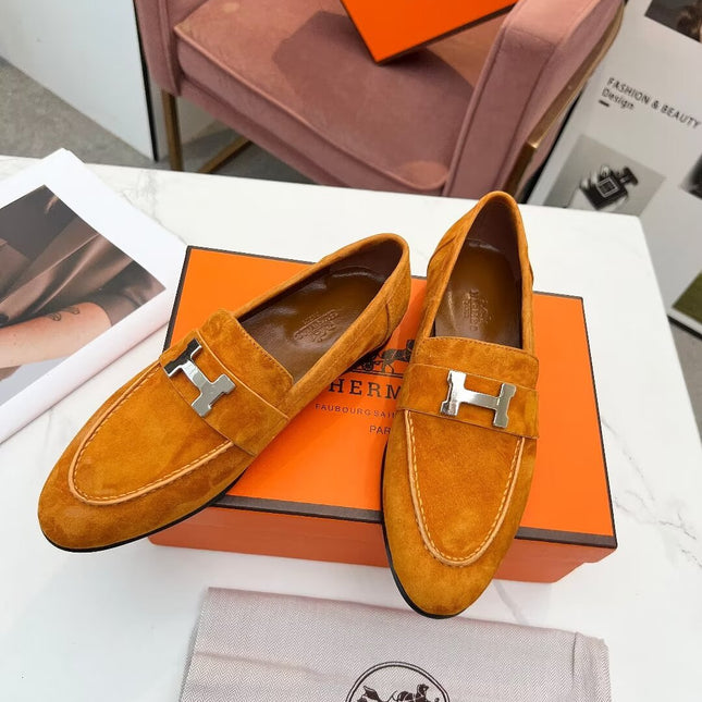 PARIS LOAFER AMBER SUEDE