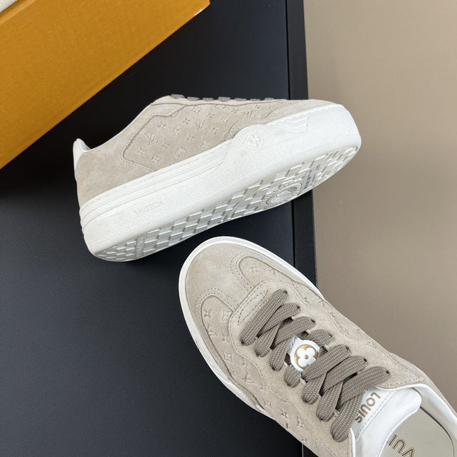 LV GROOVY SNEAKER BEIGE