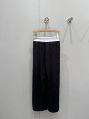 Loewe 25 logo Embossed Trousers Cotton