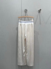 Loewe 25 logo Embossed Trousers Cotton