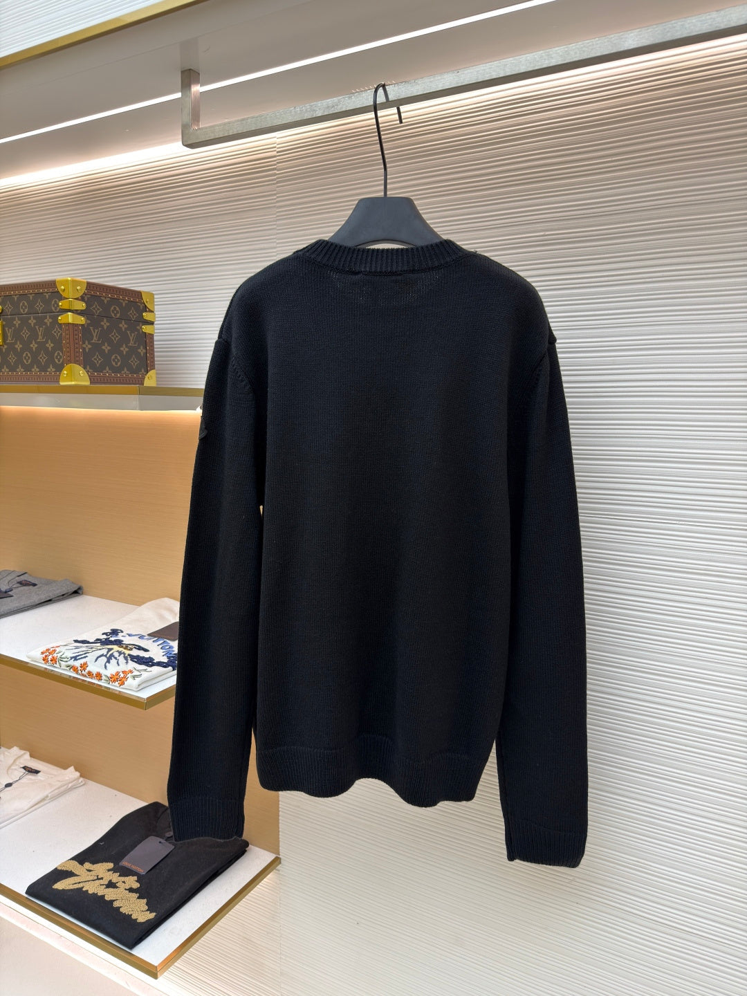 MONCLER 25S LONG-SLEEVE CREW NECK SWEATER 235