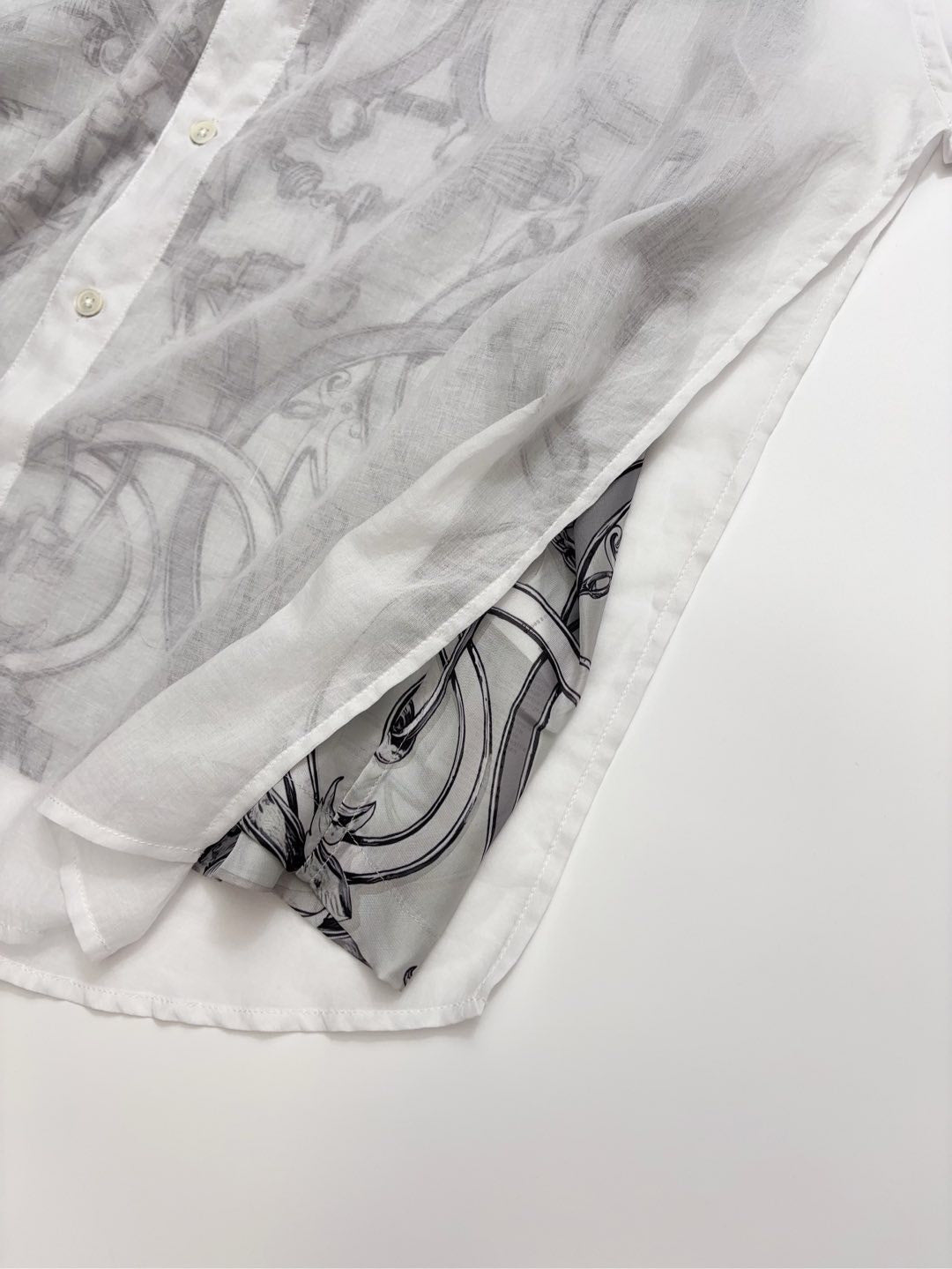 HERMES 25S LONG-SLEEVE SHIRT 388